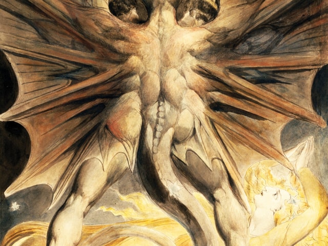William Blake: The Red-Flag Dragon!!!!