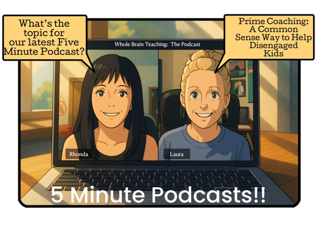 Prime Coaching: A Common Sense Way to Help Disengaged Kids (5 minute Podcast)!!