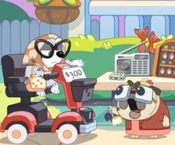 Granny Mobile (aka Muffin’s Shiny New Career as a Hostage Negotiator)