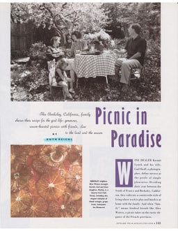 Episode 5: How Nancy cornered the celery heart market. Thoughts on great dinner parties. 