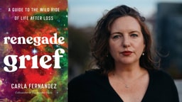 Holding the s**t show of grief. 