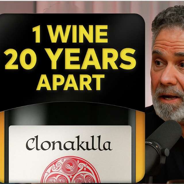 The SAME wine 20 years APART!